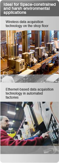 Ideal for space-constrained and harsh environmental applications