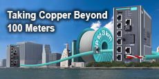 Taking Copper Beyond 100 Meters