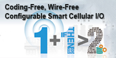Coding-Free, Wire-Free Configurable Smart Cellular I/O
