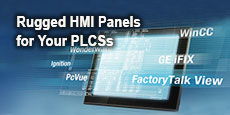 Rugged HMI Panels for Your PLCSs