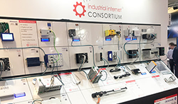 The IIC joint demo at the 2019 Hannover Messe