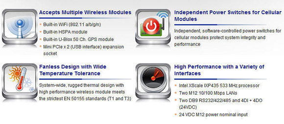 Accepts Multiple Wireless Modules